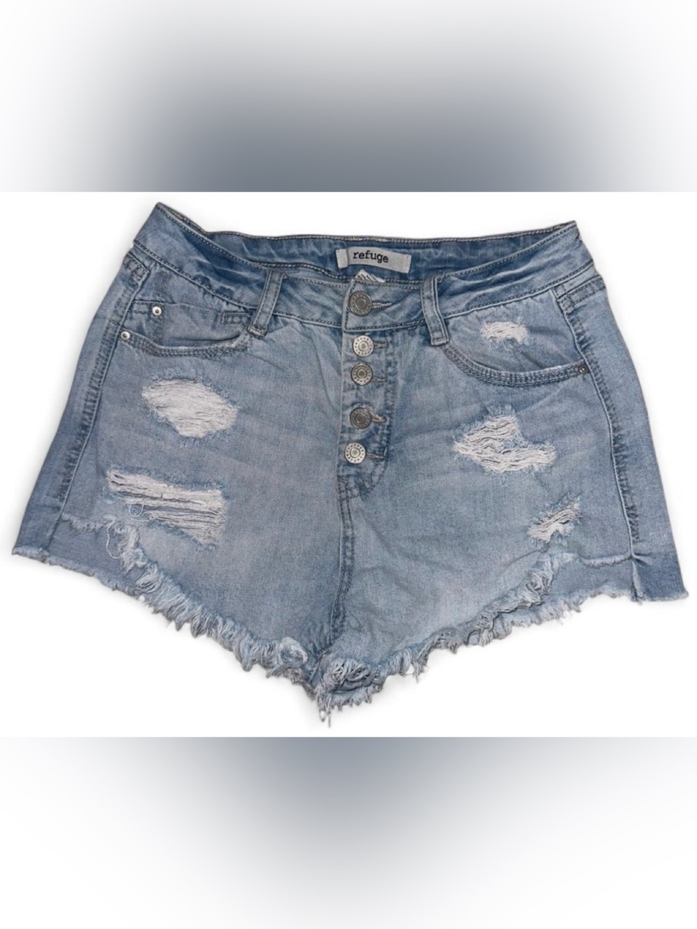 High Waisted Jean Shorts